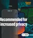 PanzerGlass iPhone 14 Pro Max Screen Protector Privacy Tempered Glass afbeelding 2