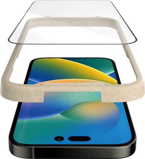 PanzerGlass Ultra-Wide iPhone 14 Pro Screen Protector EasyAligner afbeelding 10