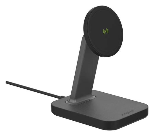 Mophie Snap+ Wireless Stand Bureauhouder 15W met MagSafe Zwart afbeelding 4