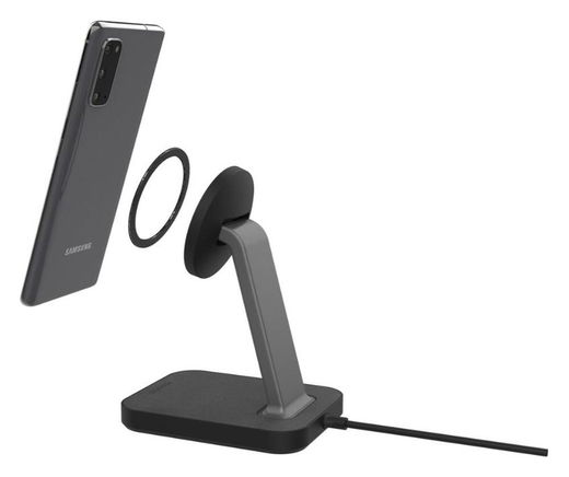 Mophie Snap+ Wireless Stand Bureauhouder 15W met MagSafe Zwart afbeelding 6