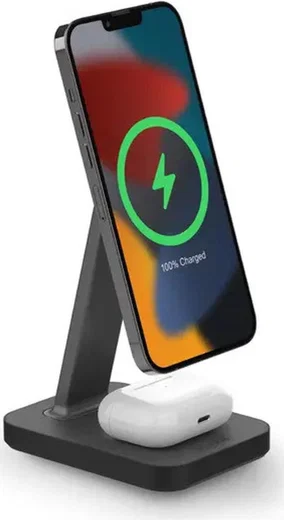 Mophie Snap+ Stand & Pad 15W Draadloze MagSafe Bureauhouder Lader afbeelding 10