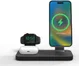 Mophie 3-in-1 15W Draadloze MagSafe Oplader Telefoon/Watch/AirPods afbeelding 1