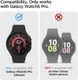 Spigen Rugged Armor Pro Galaxy Watch 5 Pro Hoesje en Bandje Zwart afbeelding 11