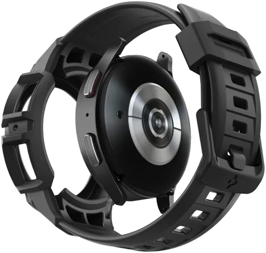 Spigen Rugged Armor Pro Galaxy Watch 5 Pro Hoesje en Bandje Zwart afbeelding 3