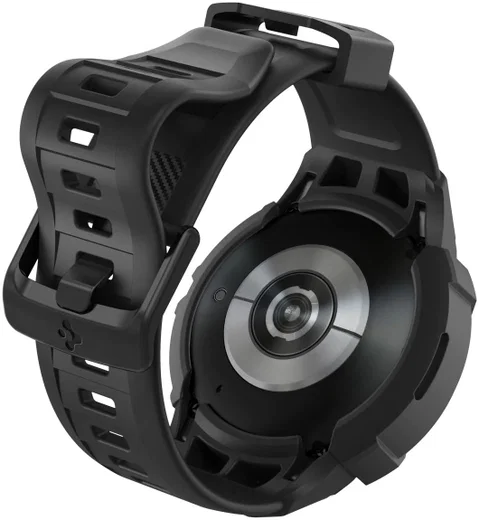 Spigen Rugged Armor Pro Galaxy Watch 5 Pro Hoesje en Bandje Zwart afbeelding 15