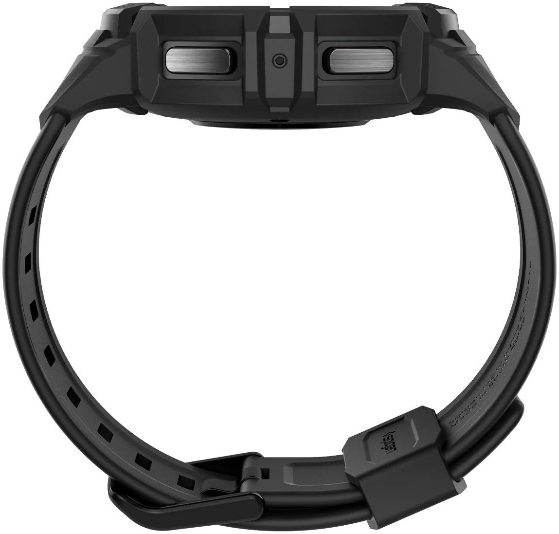 Spigen Rugged Armor Pro Galaxy Watch 5 Pro Hoesje en Bandje Zwart afbeelding 16
