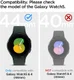 Spigen Ultra Hybrid - Samsung Galaxy Watch 5 / 4 44MM Hoesje - Transparant afbeelding 5