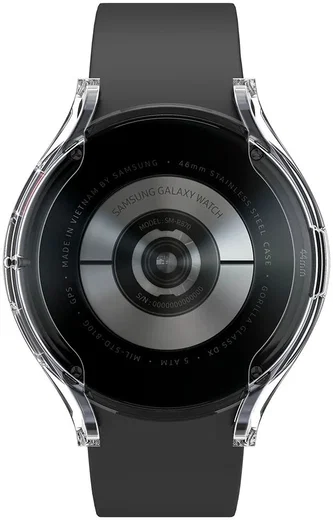 Spigen Ultra Hybrid - Samsung Galaxy Watch 5 / 4 44MM Hoesje - Transparant afbeelding 9