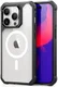 ESR Air Armor HaloLock iPhone 14 Pro Max Hoesje MagSafe Clear Zwart afbeelding 1