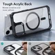 ESR Air Armor HaloLock iPhone 14 Pro Max Hoesje MagSafe Clear Zwart afbeelding 4