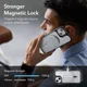 ESR Air Armor HaloLock iPhone 14 Pro Max Hoesje MagSafe Clear Zwart afbeelding 7