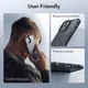 ESR Air Armor Apple iPhone 14 / 13 Hoesje Back Cover Zwart afbeelding 7