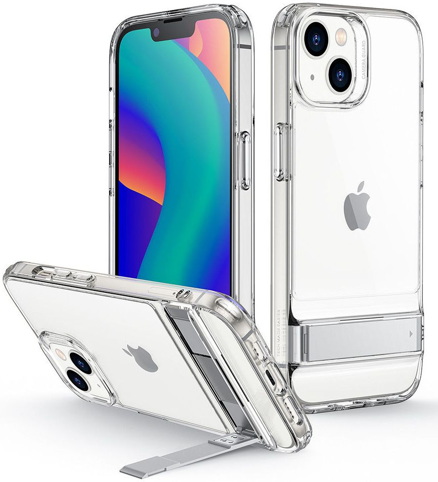 ESR Air Shield Boost Apple iPhone 14 / 13 Hoesje Kickstand Transparant afbeelding 1