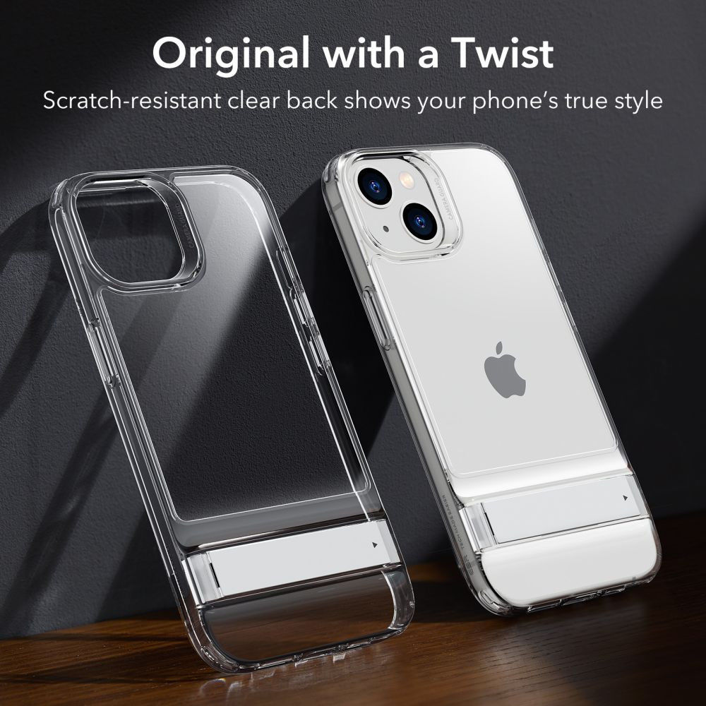 ESR Air Shield Boost Apple iPhone 14 / 13 Hoesje Kickstand Transparant afbeelding 6