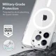 ESR Classic Hybrid HaloLock iPhone 14 Pro Hoesje MagSafe Transparant afbeelding 4