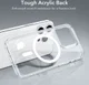 ESR Classic Hybrid HaloLock iPhone 14 Pro Hoesje MagSafe Transparant afbeelding 7