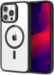 ESR Classic Hybrid HaloLock iPhone 14 Pro Hoesje MagSafe Zwart afbeelding