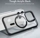 ESR Classic Hybrid iPhone 14 Pro Max Hoesje MagSafe Transparant Zwart afbeelding 8
