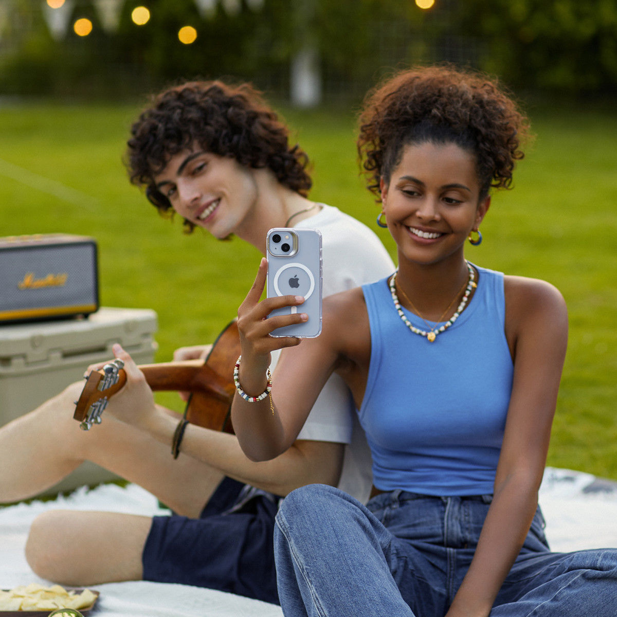 ESR Classic Kickstand Apple iPhone 14 Hoesje MagSafe Transparant afbeelding 11