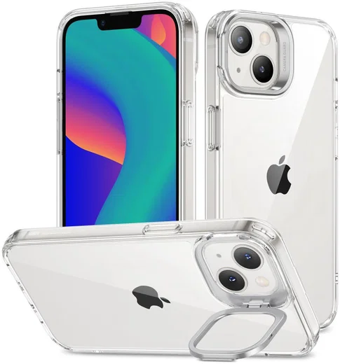 ESR Classic Kickstand Apple iPhone 14 Hoesje Back Cover Transparant afbeelding 2