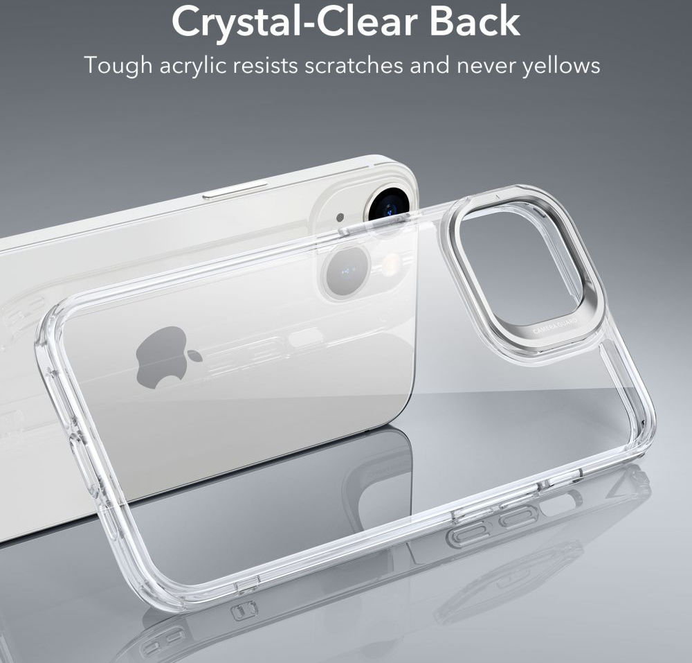 ESR Classic Kickstand Apple iPhone 14 Hoesje Back Cover Transparant afbeelding 8