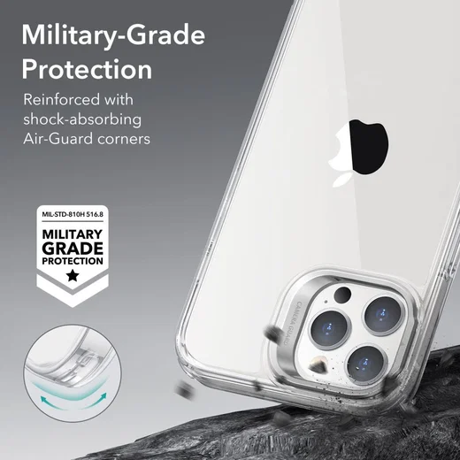 ESR Classic Kickstand Apple iPhone 14 Pro Hoesje Transparant afbeelding 5