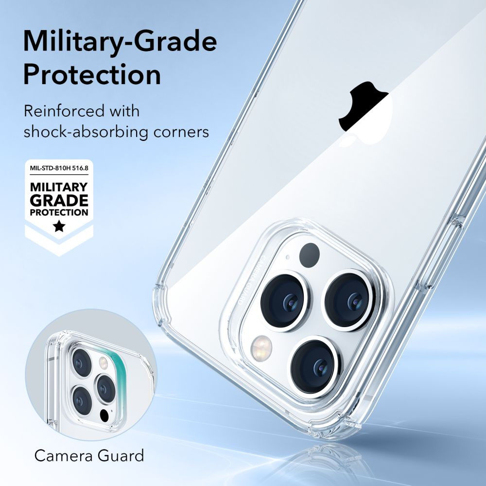 ESR Krystec Apple iPhone 14 Pro Max Hoesje Back Cover Transparant afbeelding 4