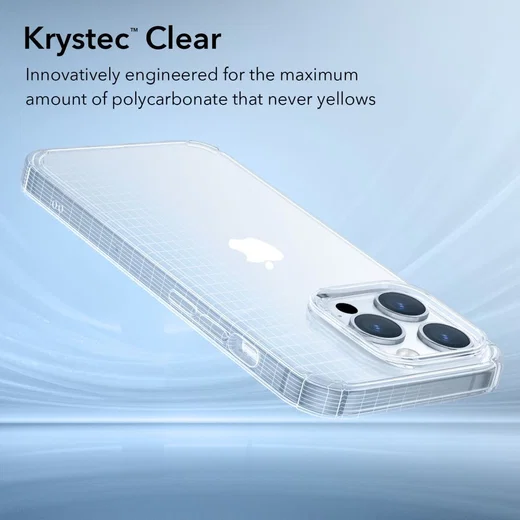 ESR Krystec Apple iPhone 14 Pro Max Hoesje Back Cover Transparant afbeelding 5