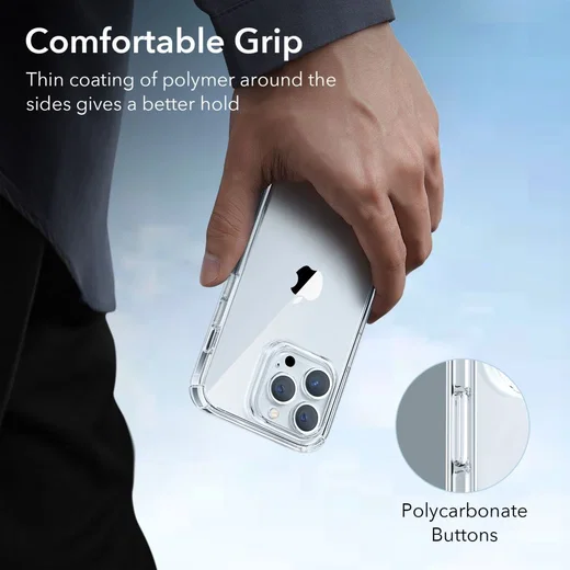 ESR Krystec Apple iPhone 14 Pro Max Hoesje Back Cover Transparant afbeelding 6