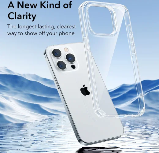 ESR Krystec Apple iPhone 14 Pro Max Hoesje Back Cover Transparant afbeelding 7