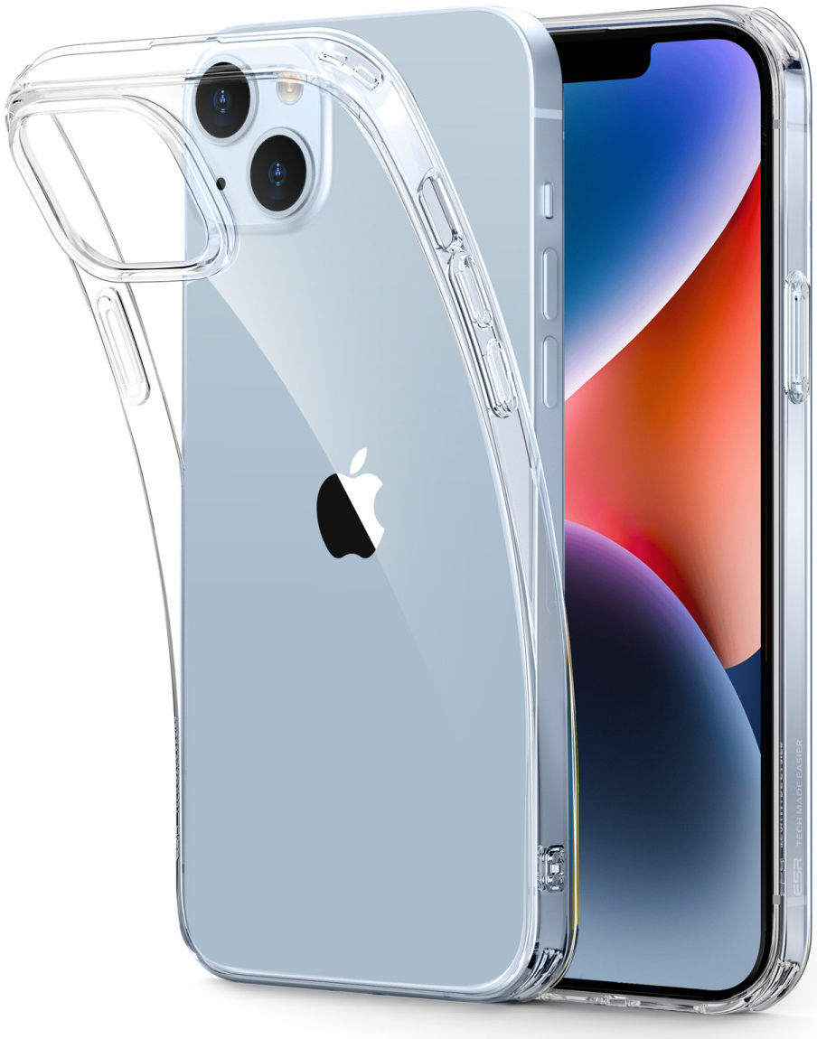 ESR Project Zero Apple iPhone 13 / 14 Hoesje Dun TPU Transparant afbeelding 1