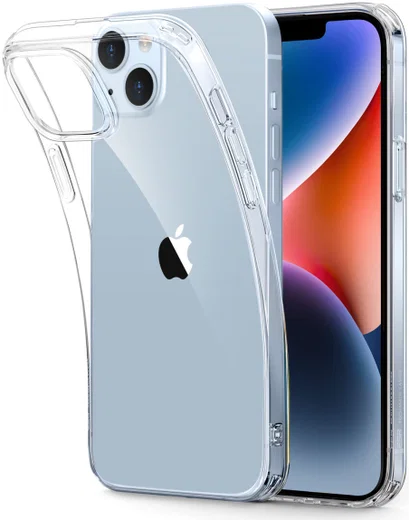 ESR Project Zero Apple iPhone 13 / 14 Hoesje Dun TPU Transparant afbeelding 1