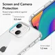 ESR Project Zero Apple iPhone 13 / 14 Hoesje Dun TPU Transparant afbeelding 7