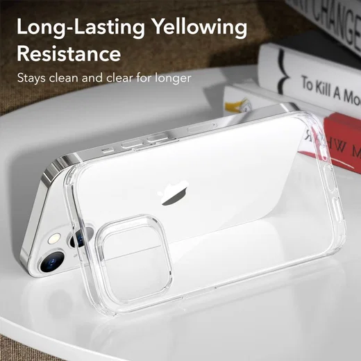 ESR Project Zero Apple iPhone 13 / 14 Hoesje Dun TPU Transparant afbeelding 9