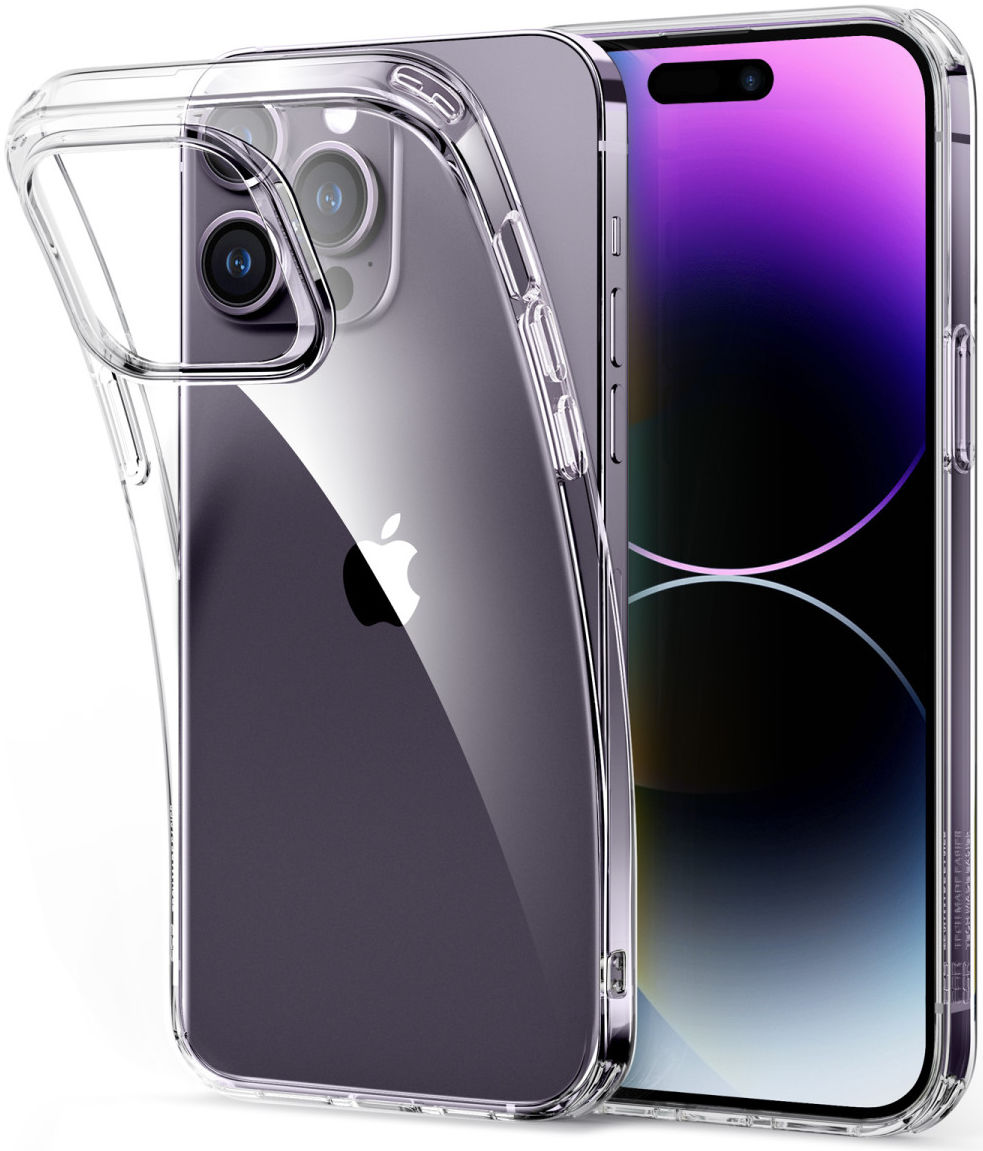 ESR Project Zero Apple iPhone 14 Pro Hoesje Dun TPU Transparant afbeelding 1