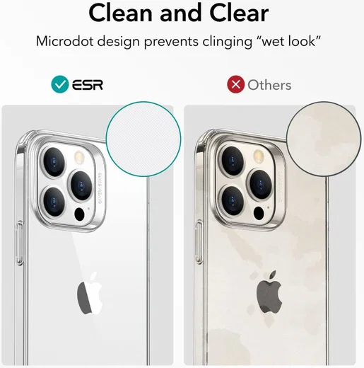 ESR Project Zero Apple iPhone 14 Pro Hoesje Dun TPU Transparant afbeelding 9
