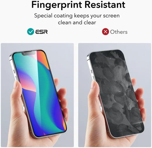 ESR Apple iPhone 14 Screen Protector Tempered Glass met Montageframe afbeelding 9