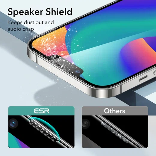 ESR Apple iPhone 14 Screen Protector Tempered Glass met Montageframe afbeelding 10