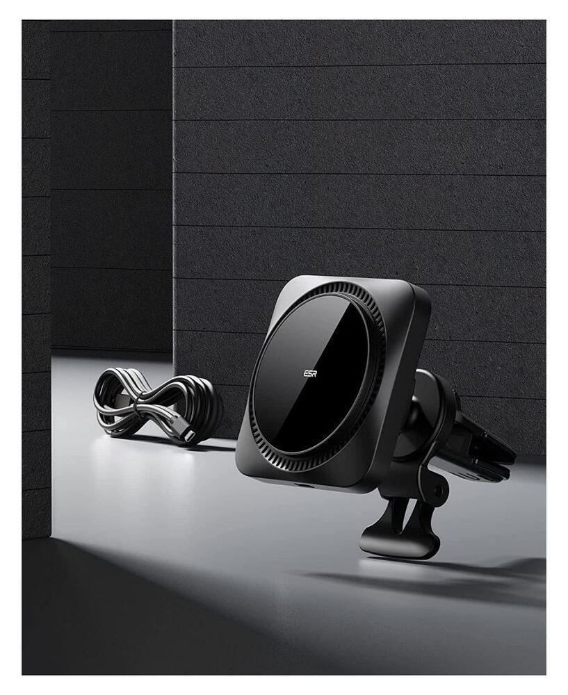 ESR HaloLock Ventilatierooster Houder Auto met MagSafe Opladen 7.5W afbeelding 10