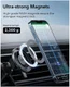 ESR HaloLock Ventilatierooster MagSafe Telefoonhouder Auto Grijs afbeelding 4