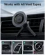 ESR HaloLock Ventilatierooster MagSafe Telefoonhouder Auto Grijs afbeelding 7
