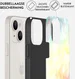 Burga Tough Case Apple iPhone 14 Hoesje New Flame Rainbow Print afbeelding 2