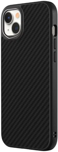 RhinoShield SolidSuit Apple iPhone 14 Hoesje Carbon Fiber Zwart afbeelding 1