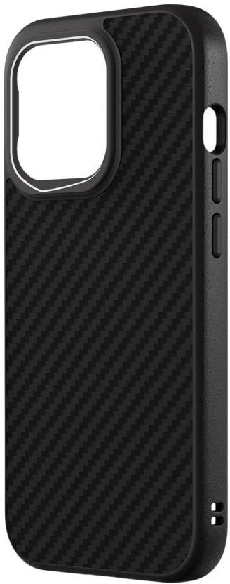 RhinoShield SolidSuit Apple iPhone 14 Hoesje Carbon Fiber Zwart afbeelding 2