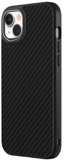 RhinoShield SolidSuit Apple iPhone 14 Plus Hoesje Carbon Fiber Zwart afbeelding 1