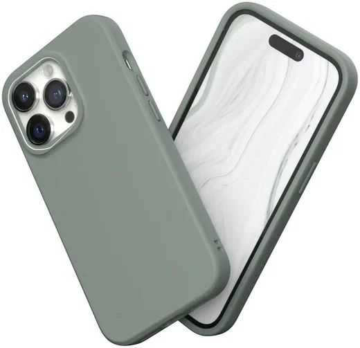 RhinoShield SolidSuit Apple iPhone 14 Pro Hoesje Classic Groen afbeelding 1