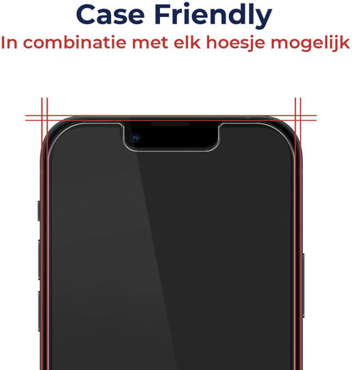 Rosso Apple iPhone 14 Privacy Glass met Installatietray afbeelding 4