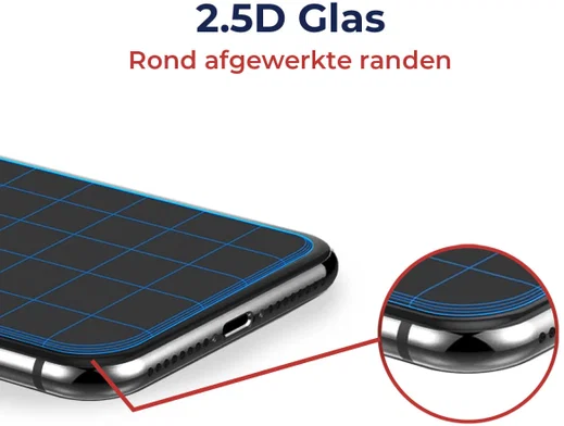 Rosso Apple iPhone 14 Pro Privacy Glass met Installatietray afbeelding 7