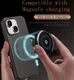 Dux Ducis Naples Apple iPhone 14 Hoesje MagSafe Echt Leer Coffee afbeelding 4