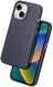 Dux Ducis Naples Apple iPhone 14 Hoesje MagSafe Echt Leer Blauw afbeelding 2